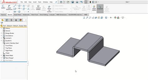 solidworks sheet metal parameters|sheet metal modeling in solidworks.